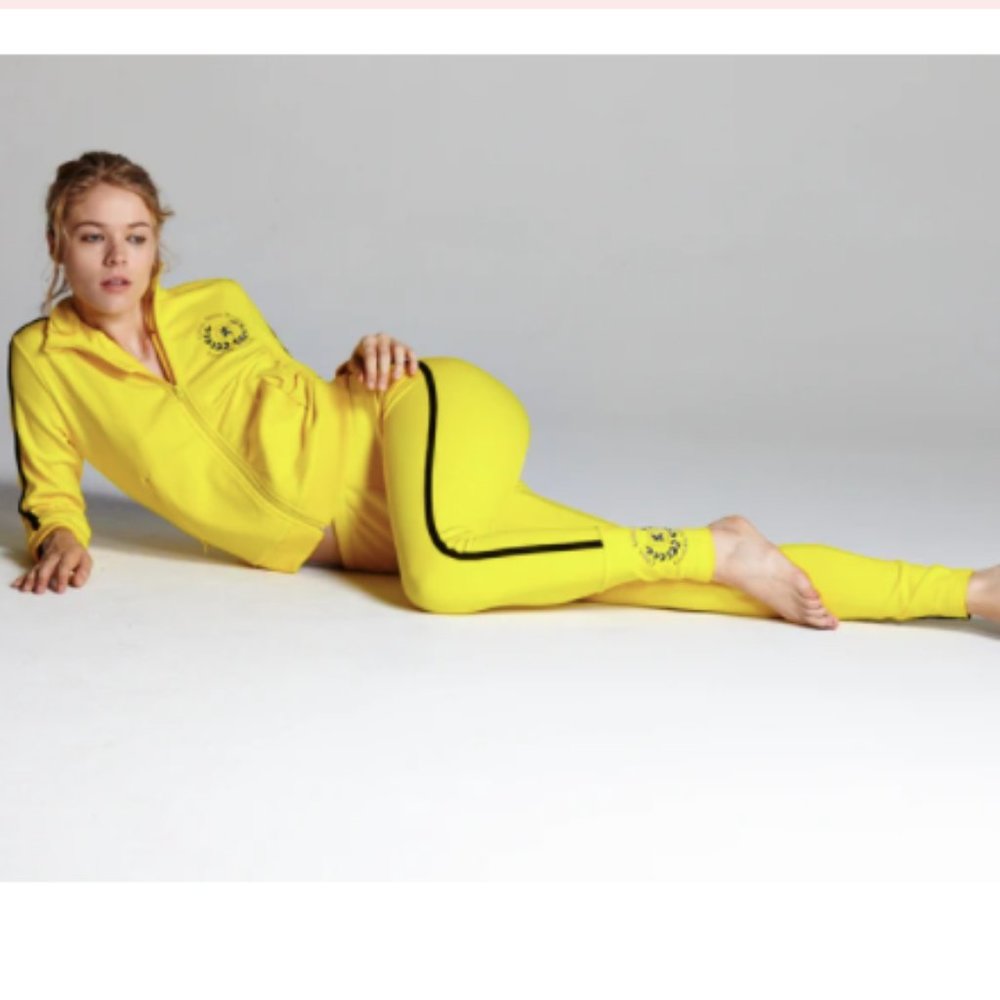 L’école Des Femmes The Bruce 2-Pc Kill Bill Yellow Track suit French Designer